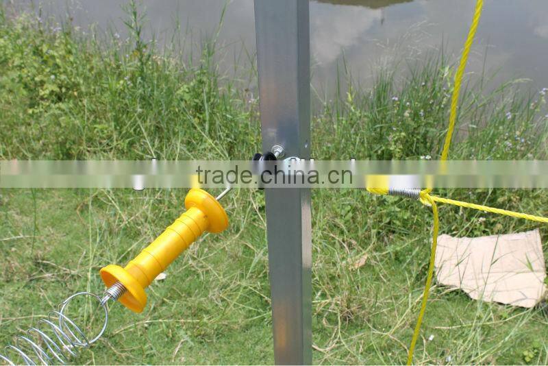 Plastic heavy duty farm electric fence insulated gate handle