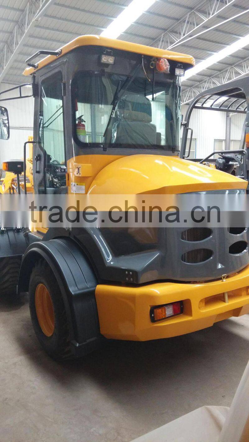 best price minil loader 910 915 920 with CE joystick Q/H optional many implements