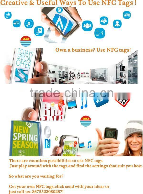 ZDCARD Best price ntag213 pvc smart rfid NFC card