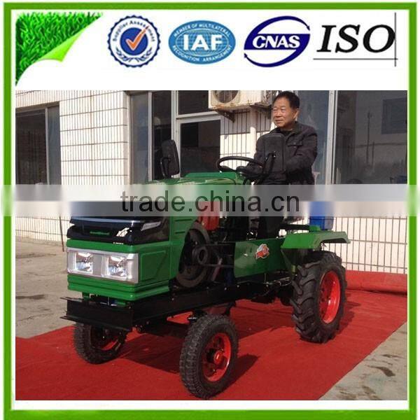 12-15HP 2WD Four Wheels Weifang Mini Tractor prices list Agricultural China Diesel Engine Mini Tractor
