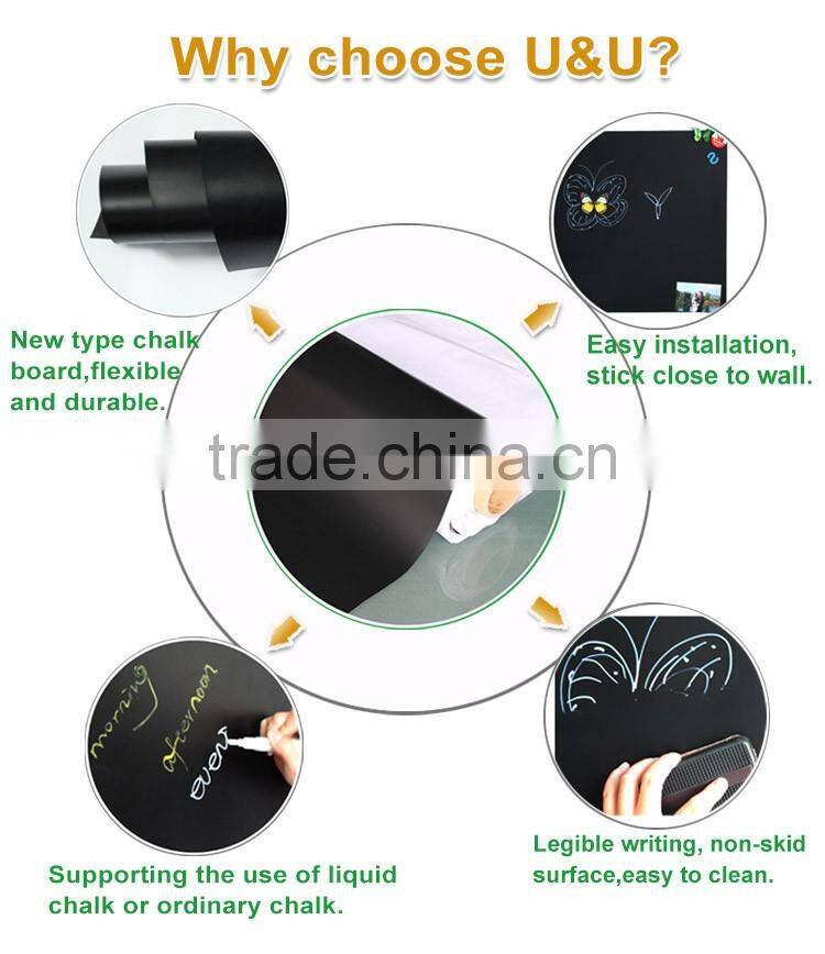 School Magnetic Writing Board Chalkboard Sticker Blackboard wall Sticker For Kids Rooms