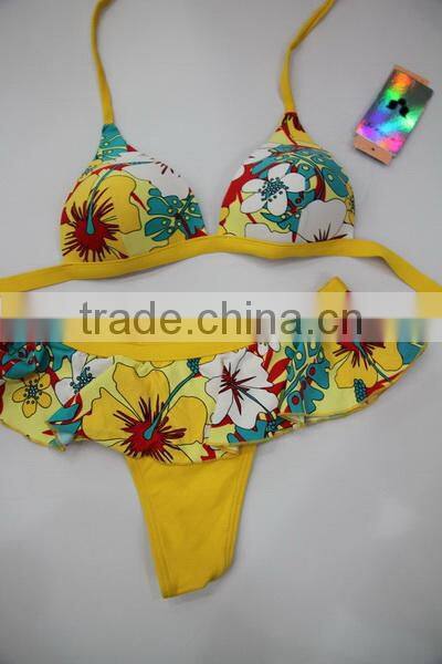 2014 young girls swimsuit
