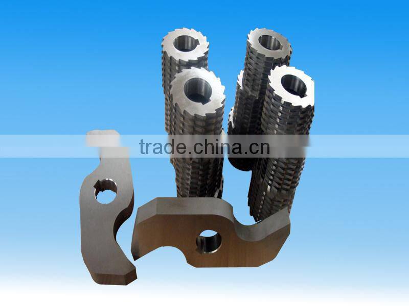 Cutting plastic/paper/tyre shredder blades and knives