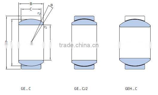 GEC GEH...C Series Bearing Spherical Plain Bearing GE15C