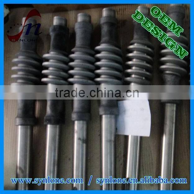 2017 customized worm gearbox hollow shaft, worm gear shaft, worm shaft design
