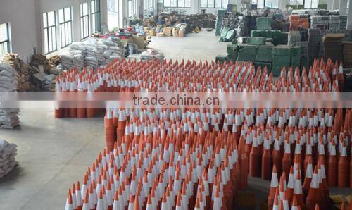 Colored Reflective PVC Traffic Cone 45 CM