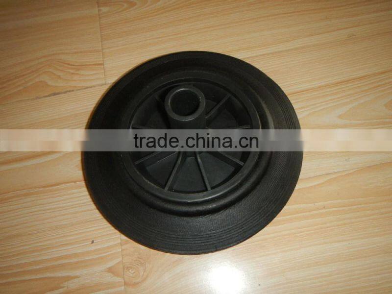 8 inch solid waste bin wheel for Brazil market