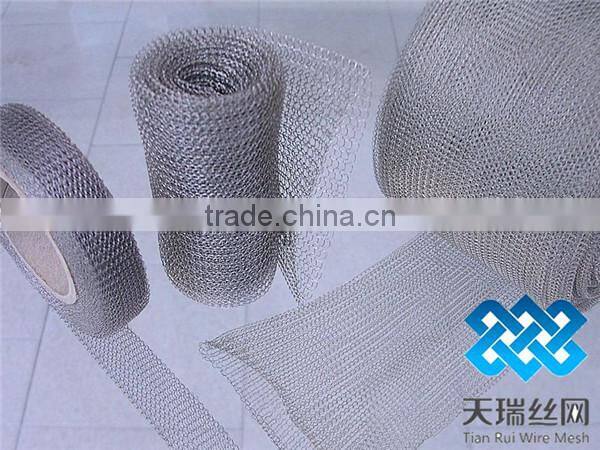 knitted high quality shade net/knitted wire mesh for exhaust systems