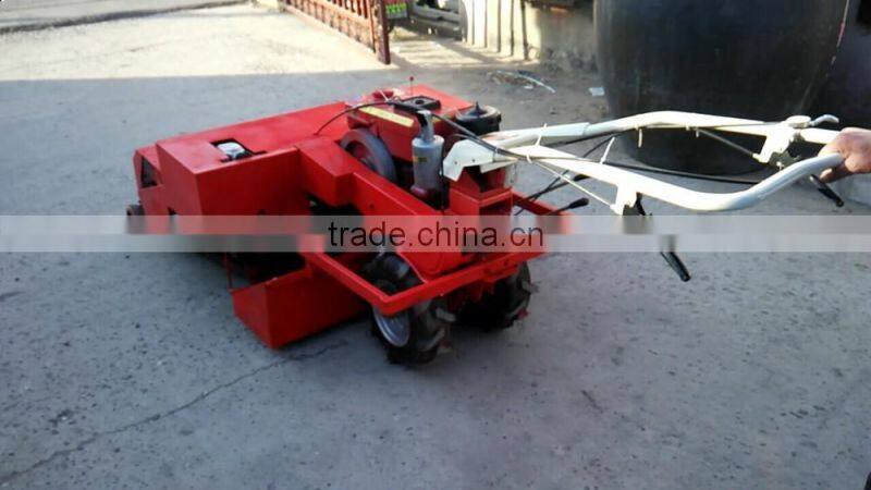 8HP Powerful Diesel Forward & Reverse Walk behind Beach & Sand Cleaner