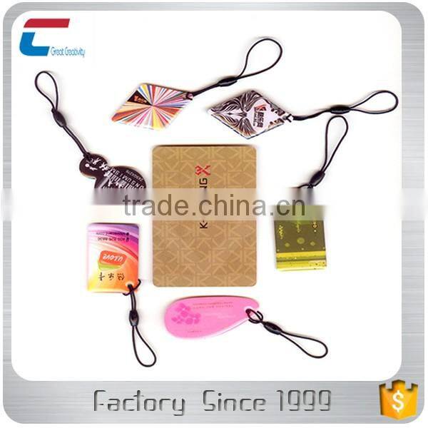 Rewritable Passive Epoxy Waterproof Rfid Smart Key Fob Tag Mini Key Card