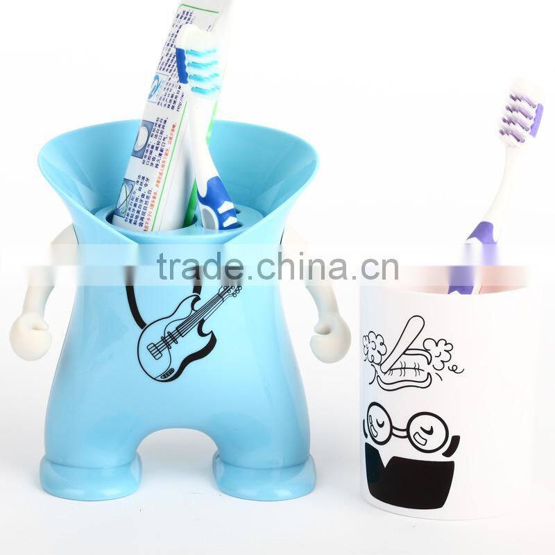 kids automatic toothpaste dispenser toothbrush holder tumbler set