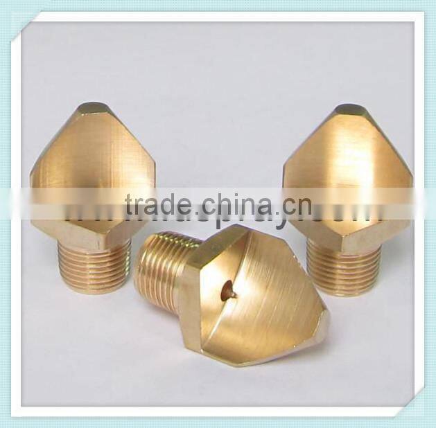 Stainless steel or brass or plastic water spray V jet nozzle