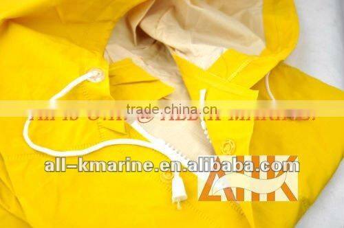 Colored Rain Suits with Hood Yellow