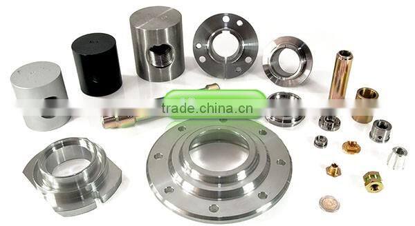 Polished brass flush Flat end cap precision machining in VMT factory