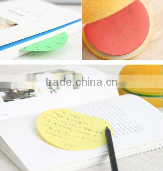 Hamburger Hot Dog Memo Note Pad Stationery Novelty Gift