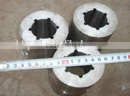High efficiency Screw Type Biomass Briquetting Press - to make hollow efb briquettes in good quality for fuel