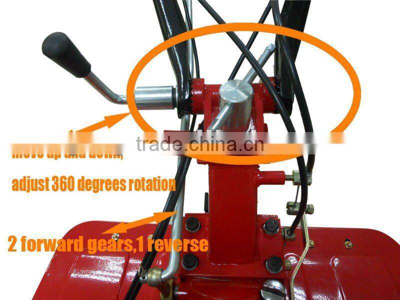 MeiQi 7.5HP gear driven 170F gasoline engine rotary tiller