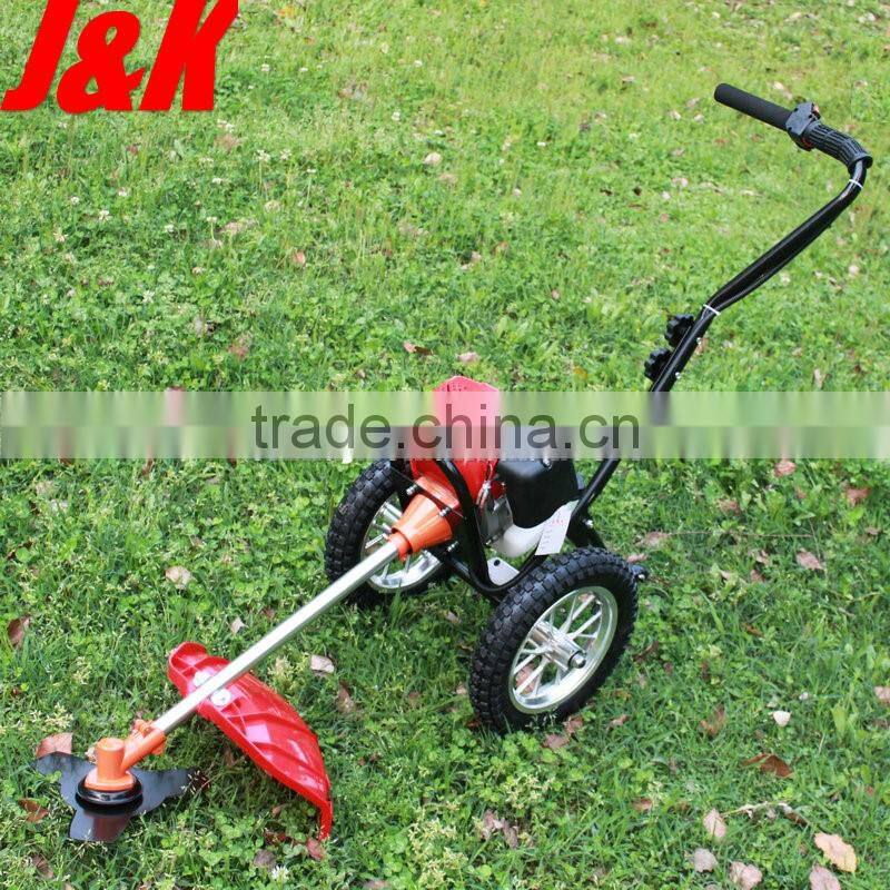 1E44F 51.7CC 2 STROKE Hand Push - Type mini Rice Corn Harvester with Wheel