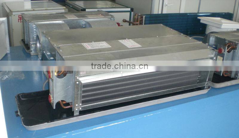 Hot and chilled water Fan Coil Units with filter and air return box