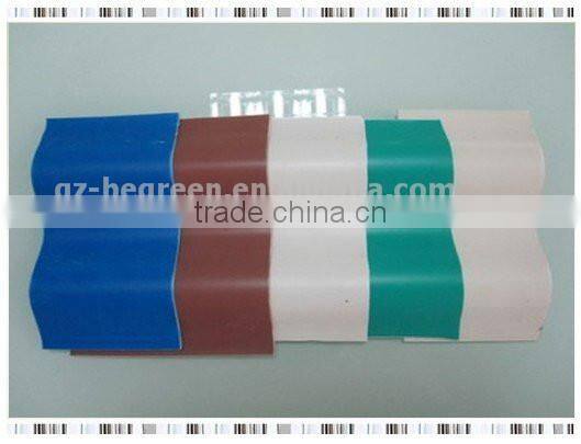 beautiful PVC roof tile, strong plastic roofing tile,plastic roof tile