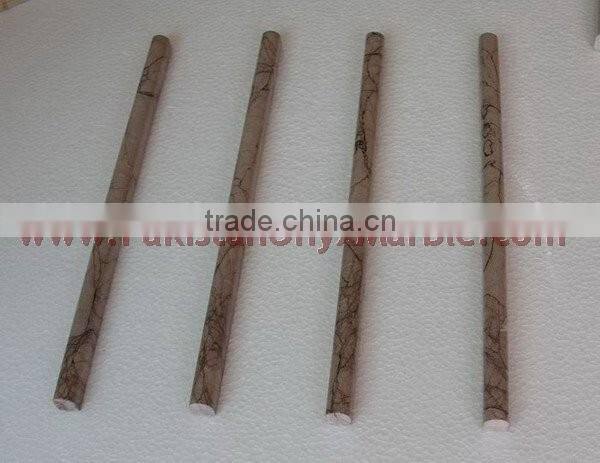 NATURAL MARINA PINK MARBLE PENCIL MOLDING