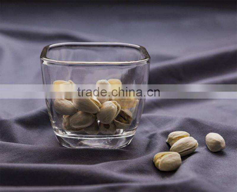 square candle holder 7OZ glass cup