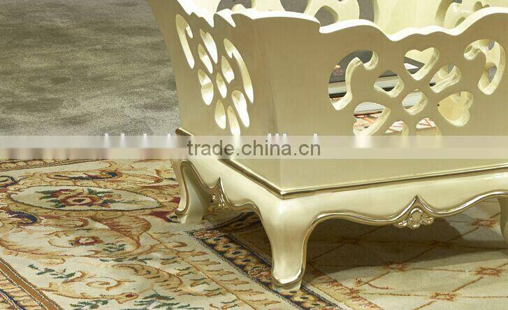 European Style Furniture Book Rack, Solid Wood Living Room Magazine Rack, Beautiful Design Sundries Rack (BF01-ML045)