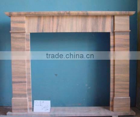 Simple style marble fireplace wholesale