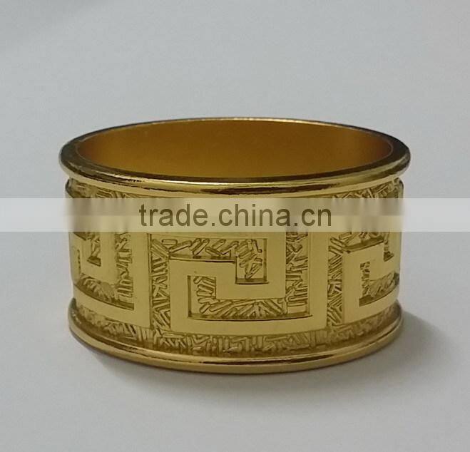 Serviette Holder Ring ,silver plated monogrammed napkin rings