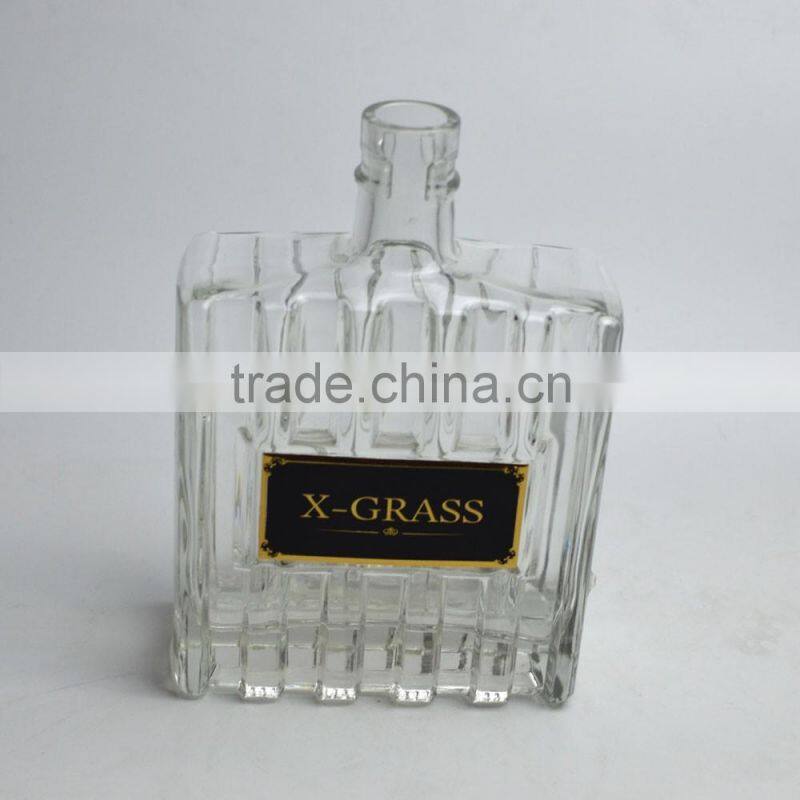 Factory Wholesale Empty Wine Bottle Liquor Glass Bottle