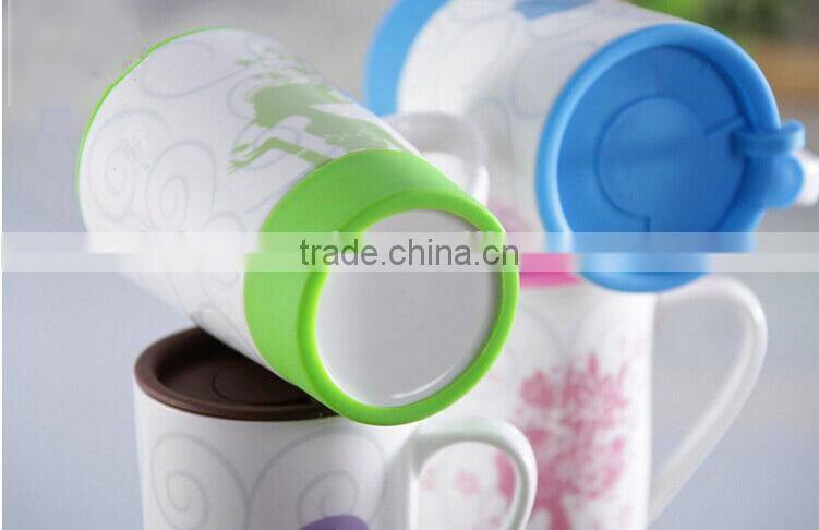 ceramic seal lid for coffee mug