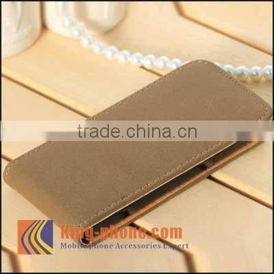 High Quality Custom Flip Leather Cell Phone Case Cover For iPhone 5S