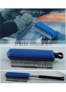 EXTENDABLE ICE SCRAPER WITH SNOW BRUSH long handled auto ice scraper&snow brush professional ice scraper