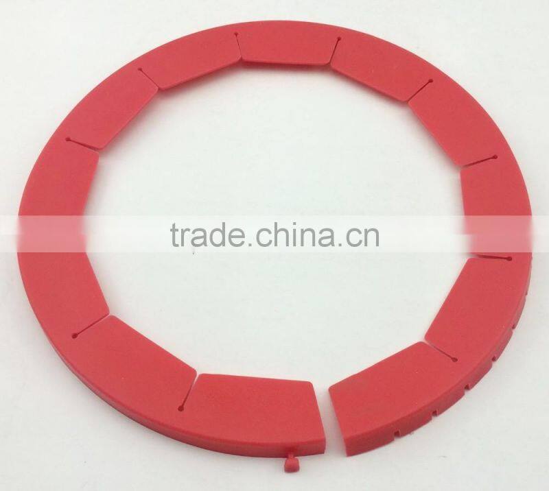 Adjustable Pie Protector,silicone pie crust shield, silicone protector for cake