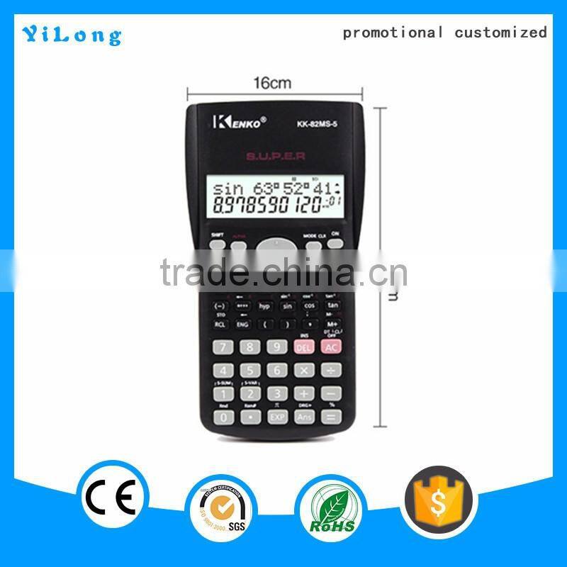 2016 high quality 12 digit 112 steps check and correct function colorful electronic calculator