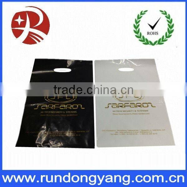 customer design shopping plastic bags for clothing