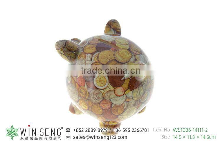 Hot selling dolomite piggy bank for promotion gifts
