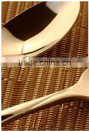 Stainless Steel Golden tea spoon small spoon