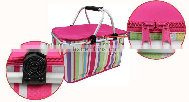Foldable picnic basket, wholesale picnic basket supplier