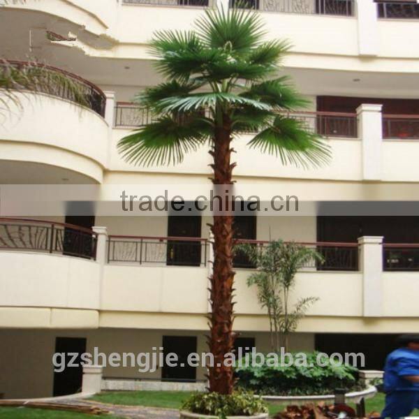 outdoor ornamental steel palm tree artificial outdoor palm trees fake palm tree