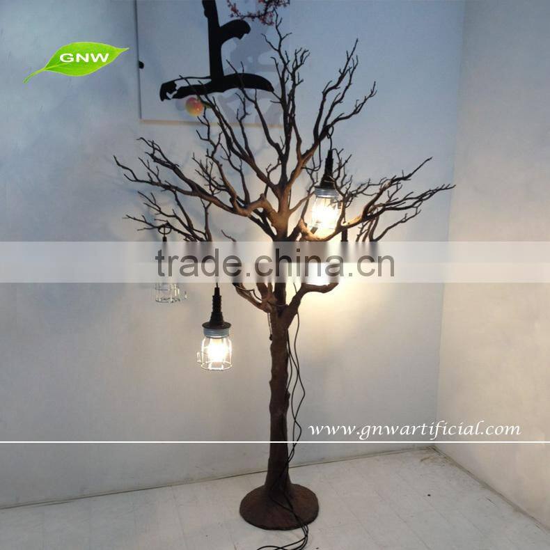 WTR1103 GNW 10ft high white artificial dry tree for fashion runway decoration