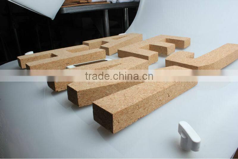 natural cork letter "A" OEM