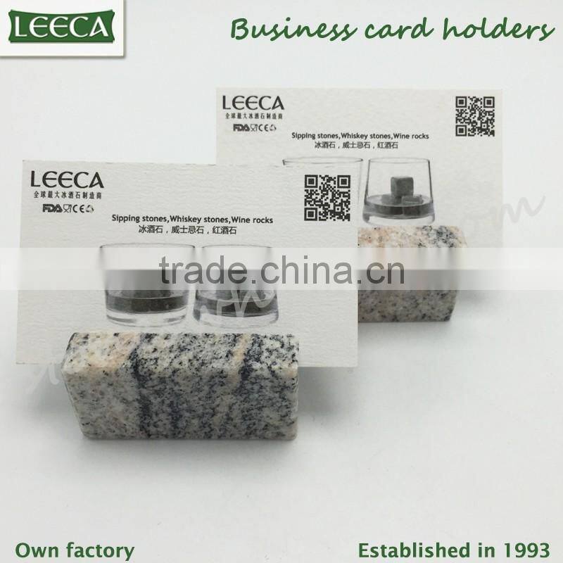 Desktop business card holders deck accessories gift for business man