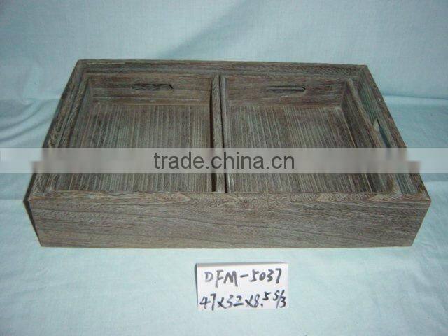 antique burn wooden box