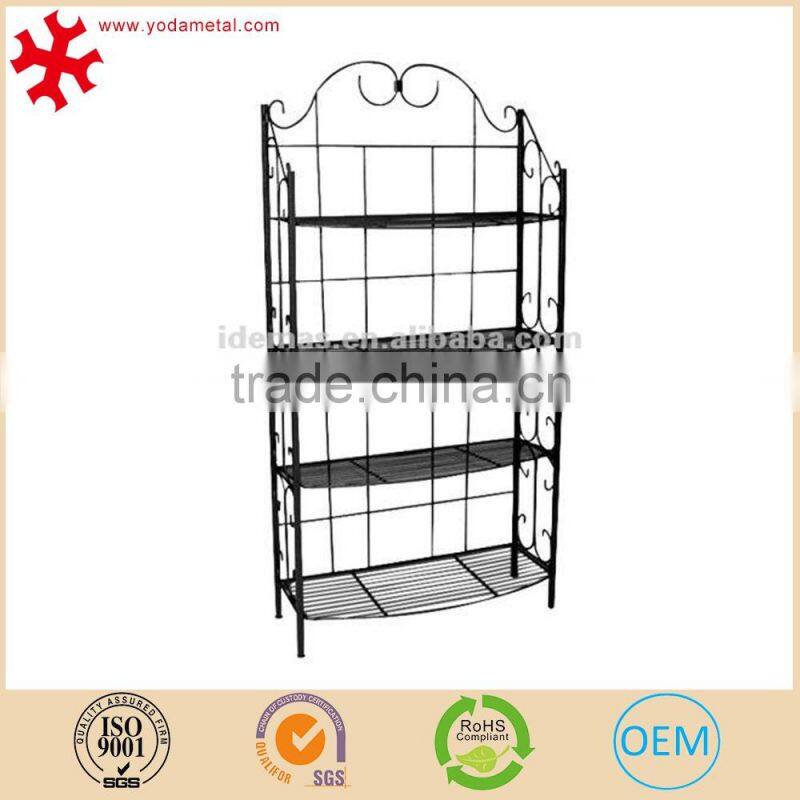 Desktop powder coated metal wire display rack for retail store