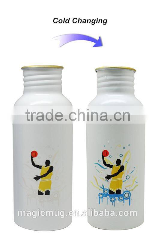 Aluminium Bottle with Carabiner Personal Design Aluminium Sport Bottle