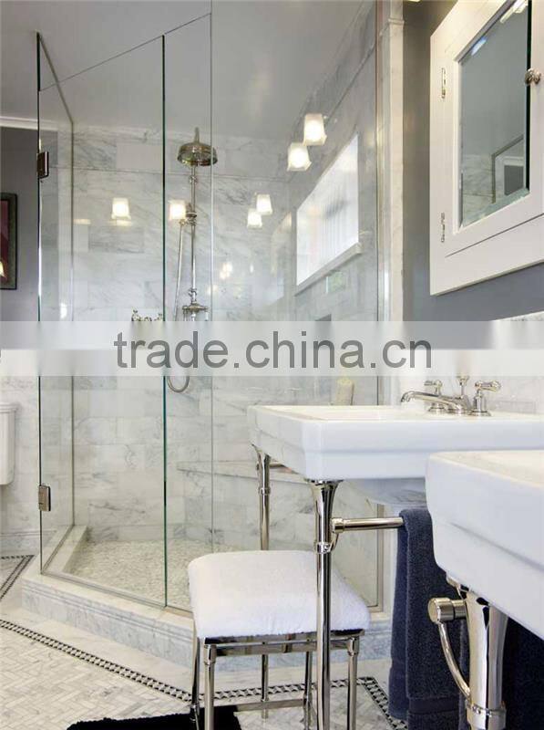 China floor decoration natural stone white thassos 2015 marble tile