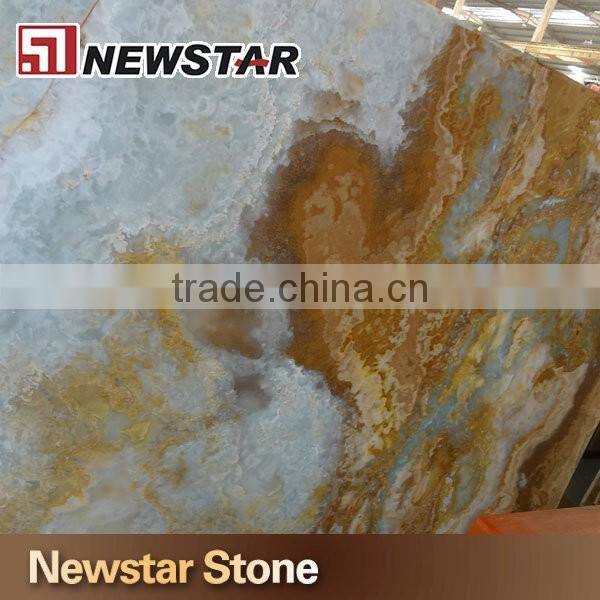 Luxury marble blue onyx slabs price