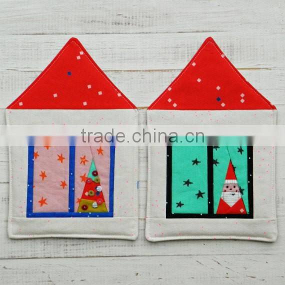 Christmas House mugrug