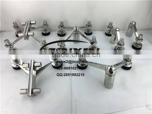 2016 AMERICA ROUTE highest quality & competitive price glass spider,routel,connector,tension rod,handrail from JINXIN Route